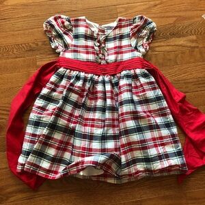 Red and navy Xmas dress Hartstrings